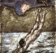 Paul Cezanne Femme piquant une tete dans i eau Spain oil painting artist